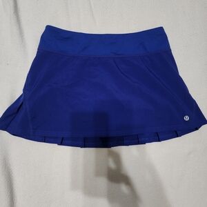 lululemon athletica Vibrant Blue Mini Skirt
